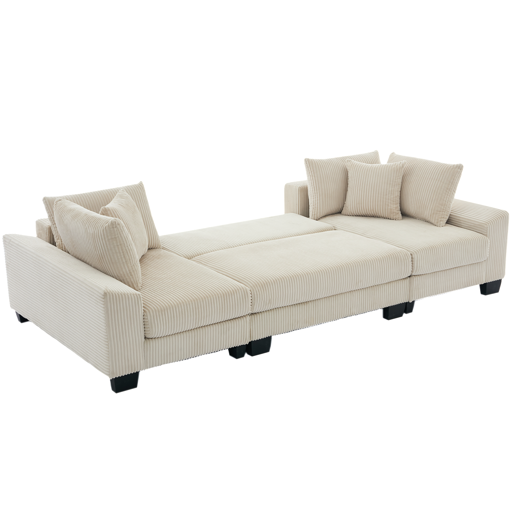 Walker Edison Sleeper Sofa - Thumbnail 2