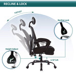 Walker Edison | Mesh High Back Ergonomic Office Desk Chair Thumbnail