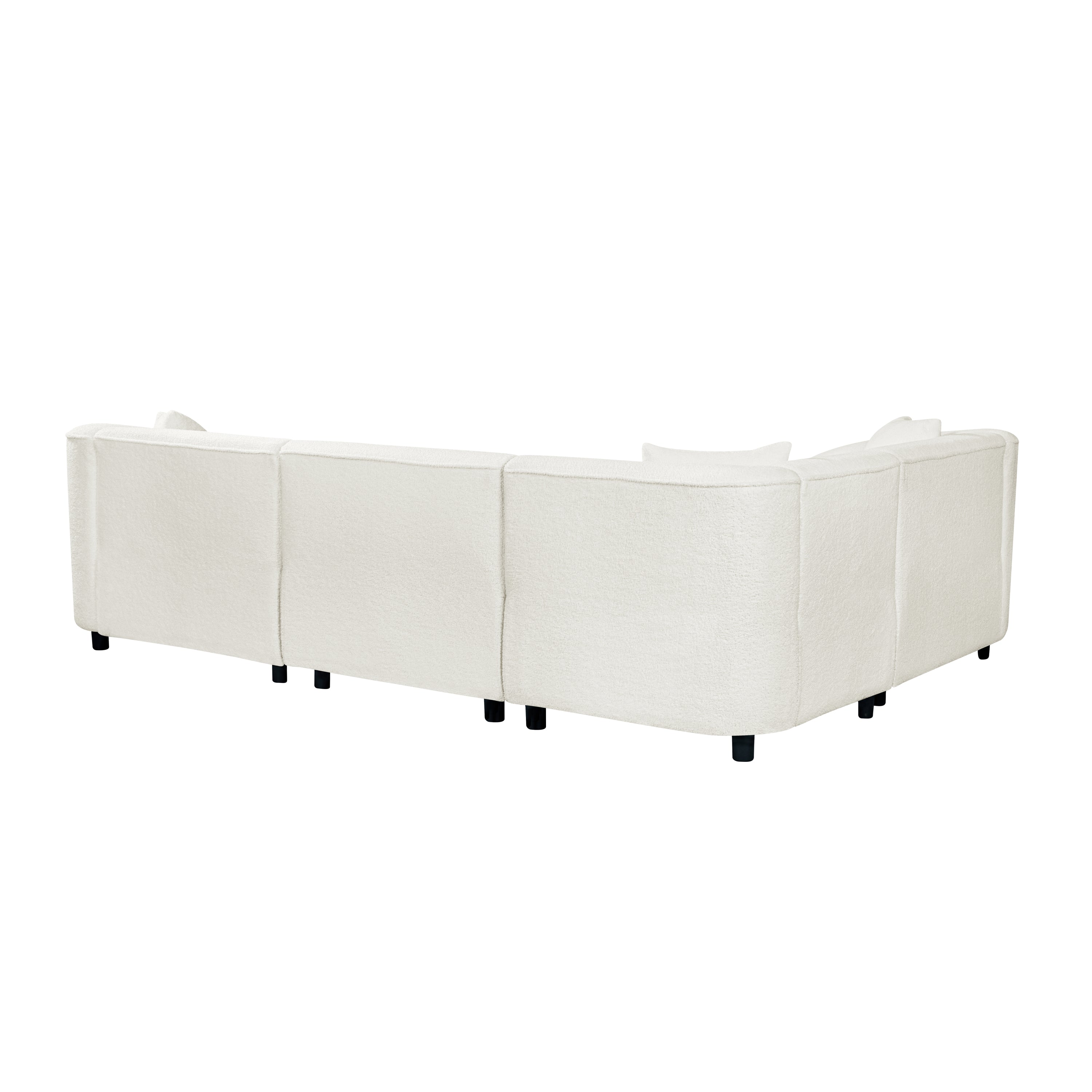 Walker Edison Sectional Sofa - Thumbnail 5