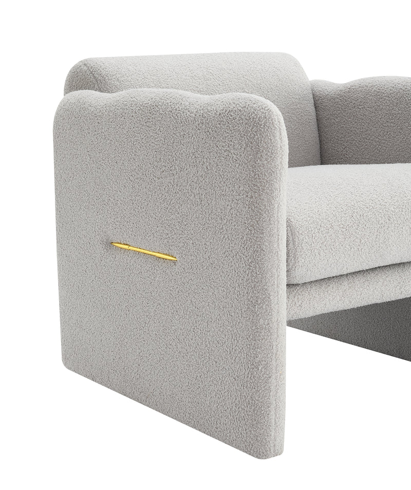 Walker Edison | Modern Teddy Cloud Accent Chair