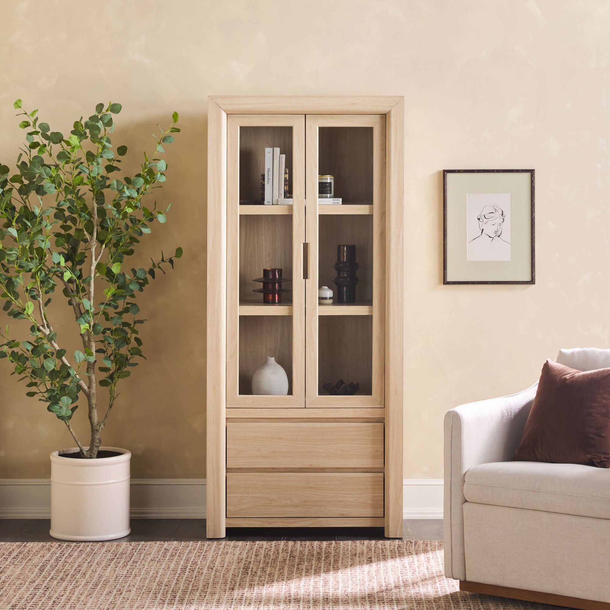 Walker Edison Amira Bookshelf