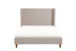 Walker Edison | Harper Tall Headboard Upholstered Bed Thumbnail