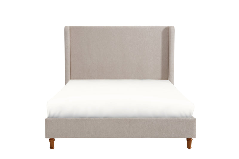 Walker Edison | Harper Tall Headboard Upholstered Bed