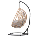 Walker Edison | Outdoor Indoor Swing Egg Chair Thumbnail