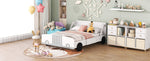 Walker Edison | Full Size Car Shaped Platform Bed Thumbnail