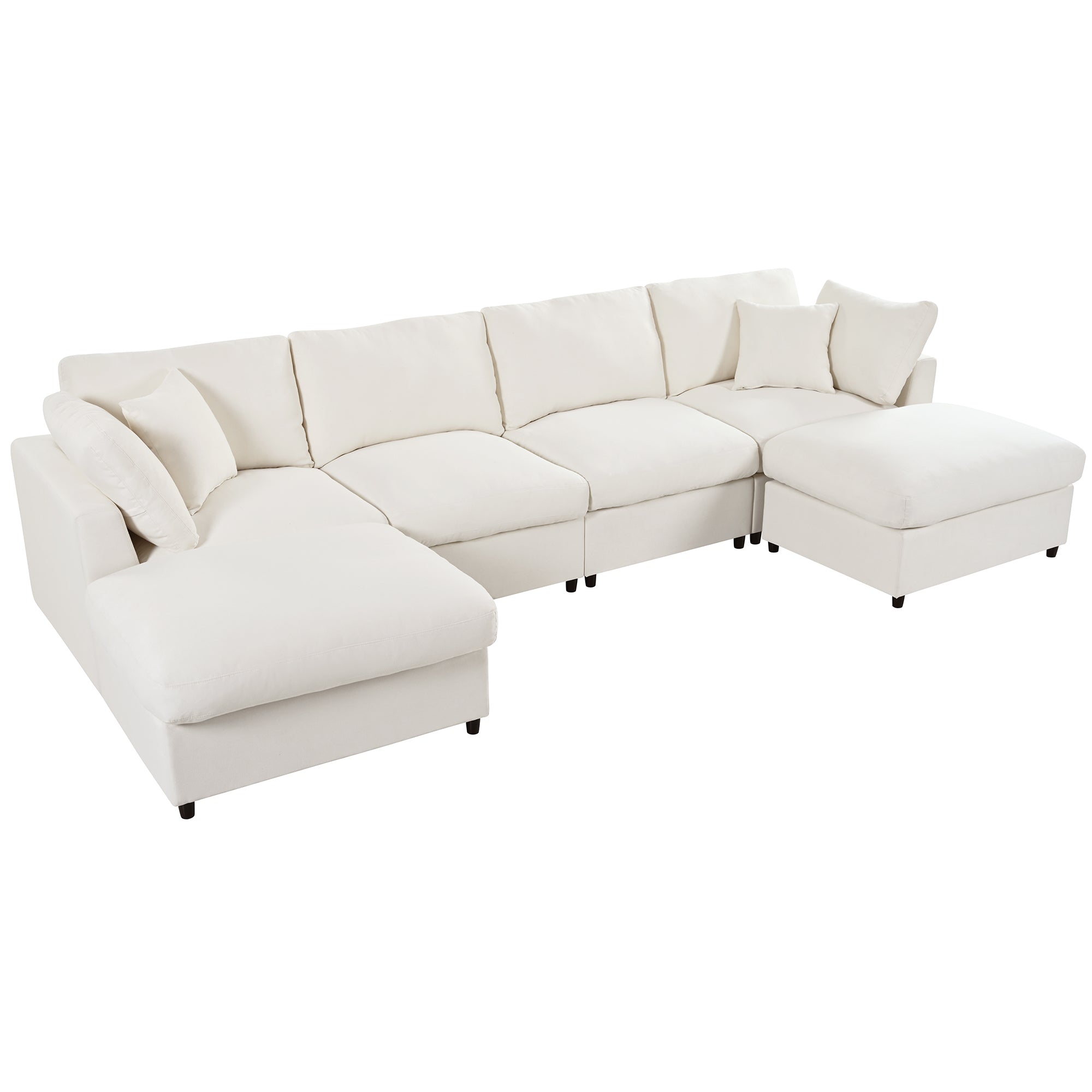 Walker Edison Modular Sectional Sofa