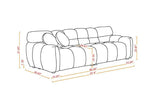 Walker Edison | Marshmallow Cloud Boucle 3 Seater Sofa Thumbnail