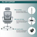 Walker Edison | White Mesh High Back Ergonomic Office Desk Chair Thumbnail