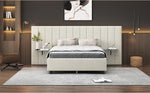 Walker Edison | Full Size Upholstered Platform Bed Thumbnail