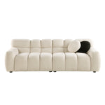 Walker Edison | Marshmallow Cloud Boucle 3 Seater Sofa Thumbnail