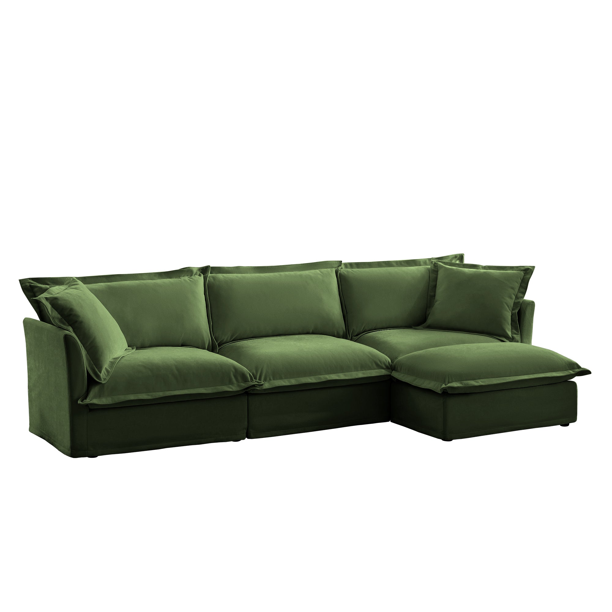 Walker Edison Sectional Sofa - Thumbnail 3
