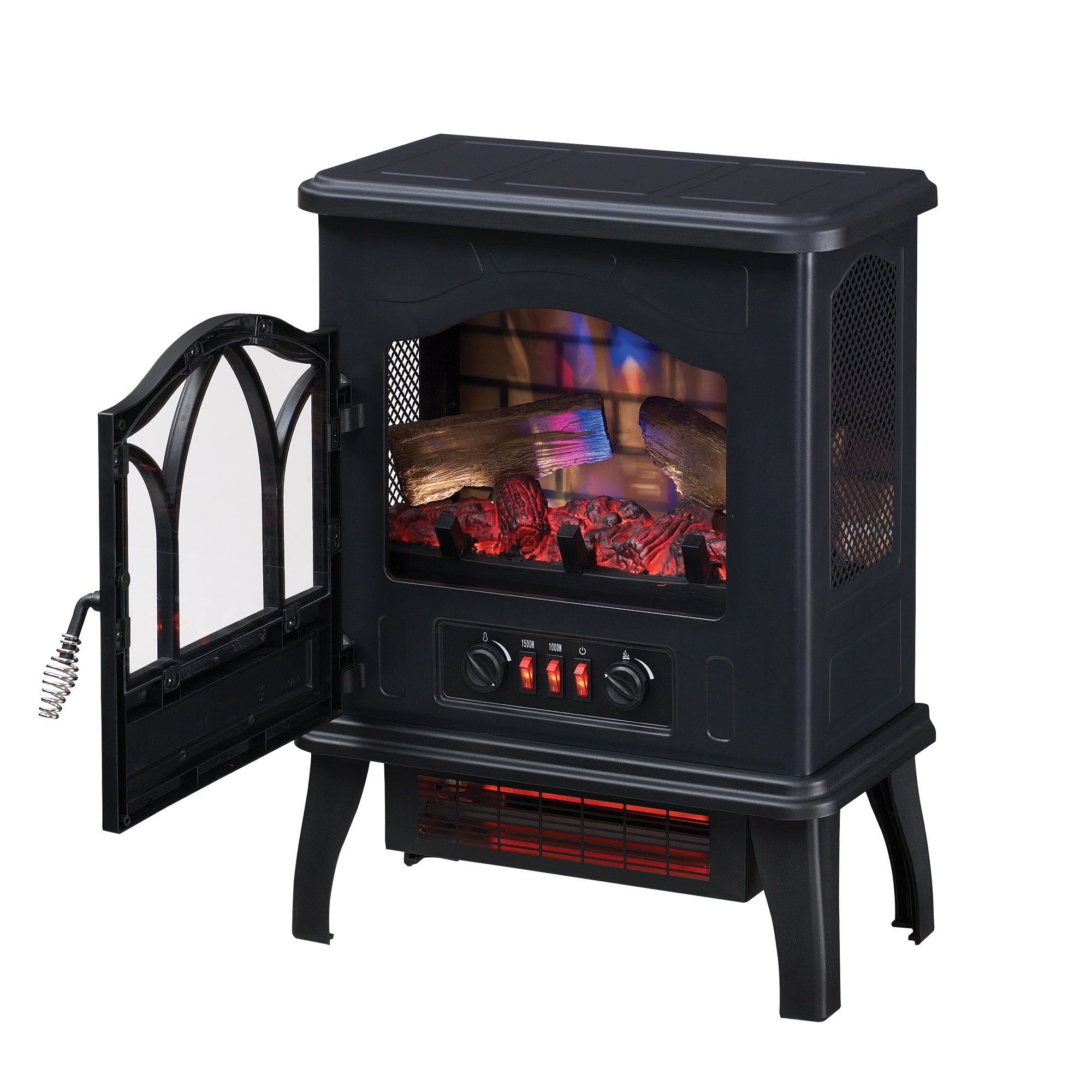 duraflame® 3D Flame Effect Electric Infrared Portable Fireplace