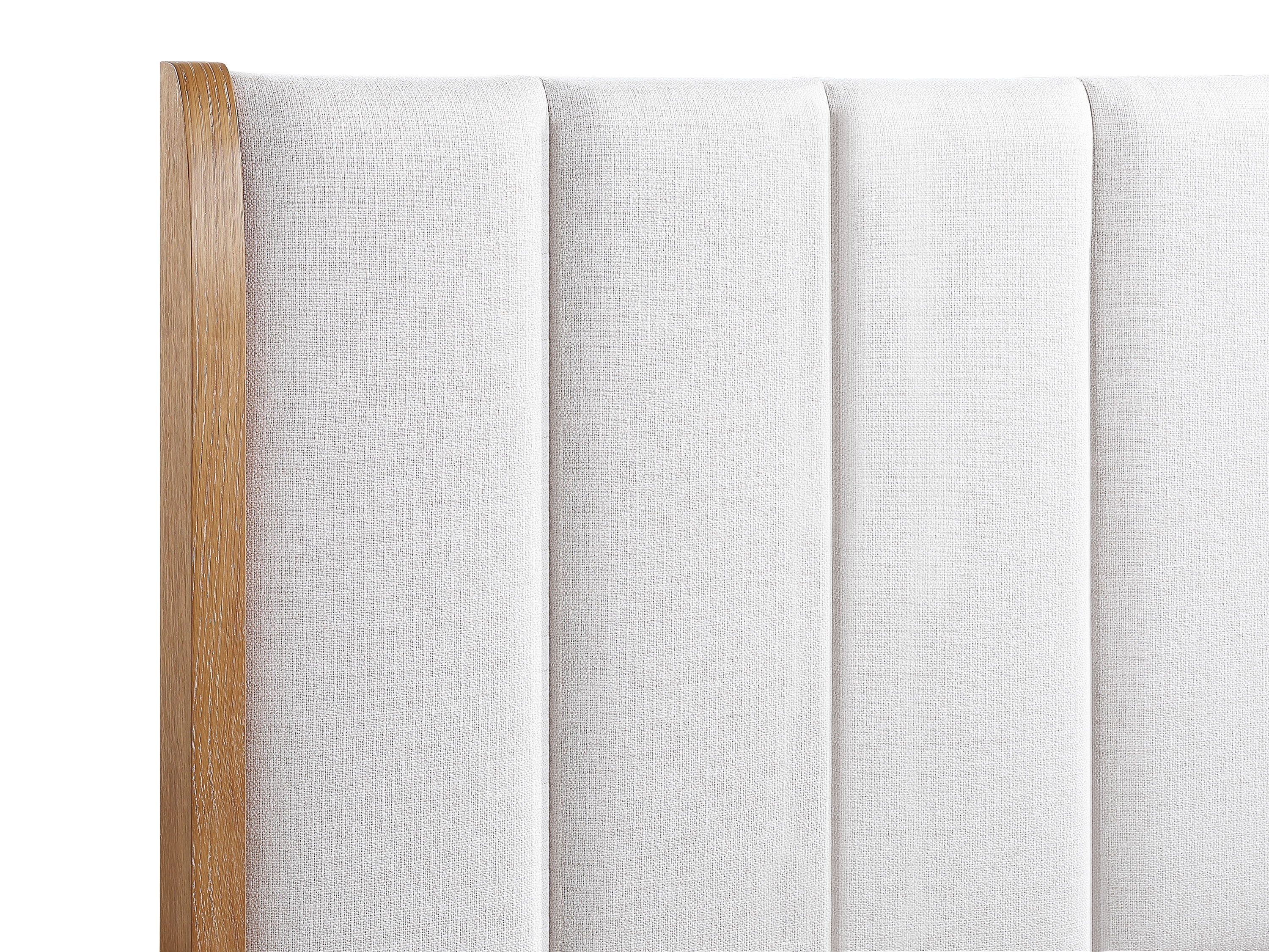 Walker Edison Upholstered Headboard Platform - Thumbnail 4