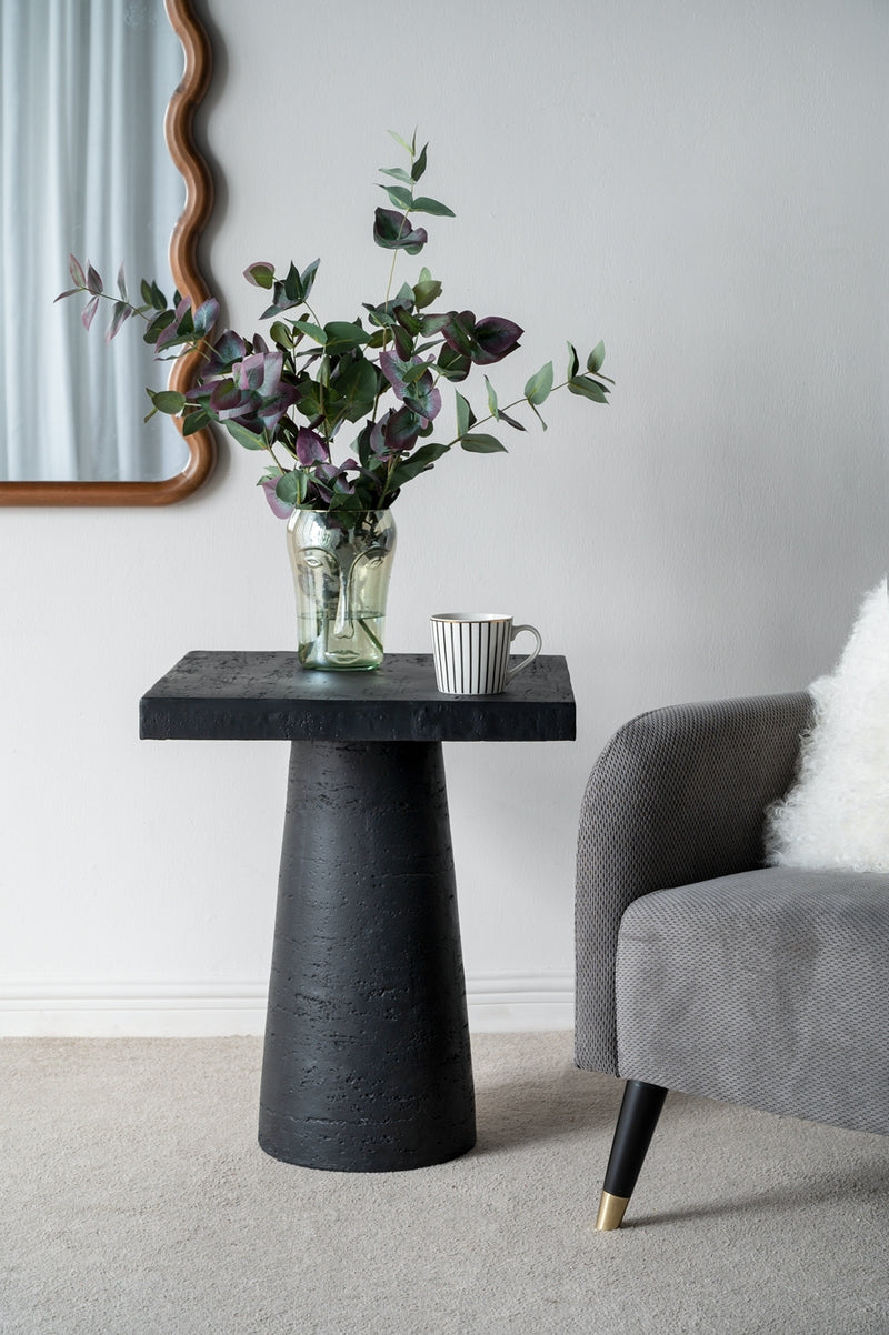 Walker Edison | Black Square Side Table