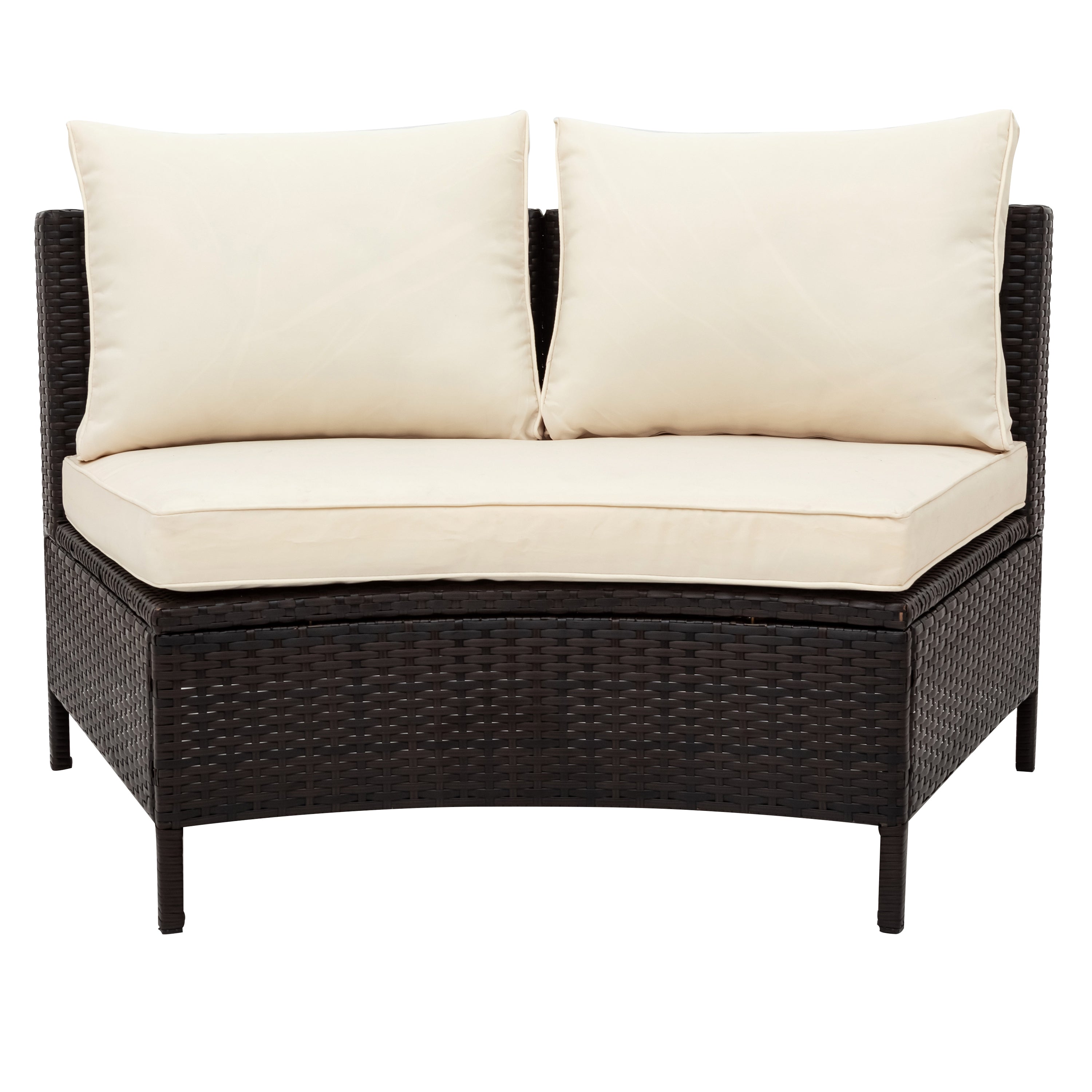 Walker Edison Wicker Sofa Set - Thumbnail 2