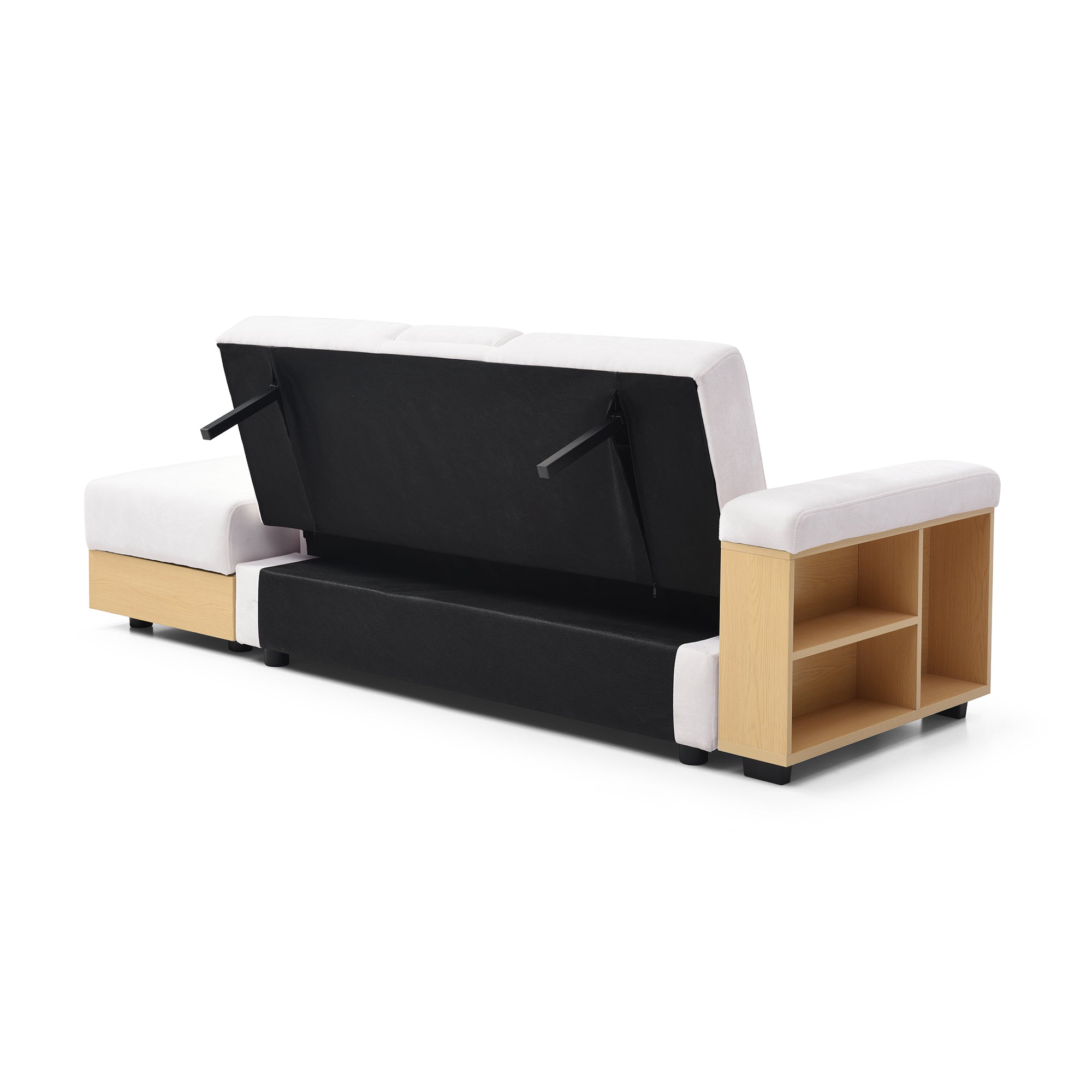 Walker Edison Sleeper Bed Sofa - Thumbnail 2