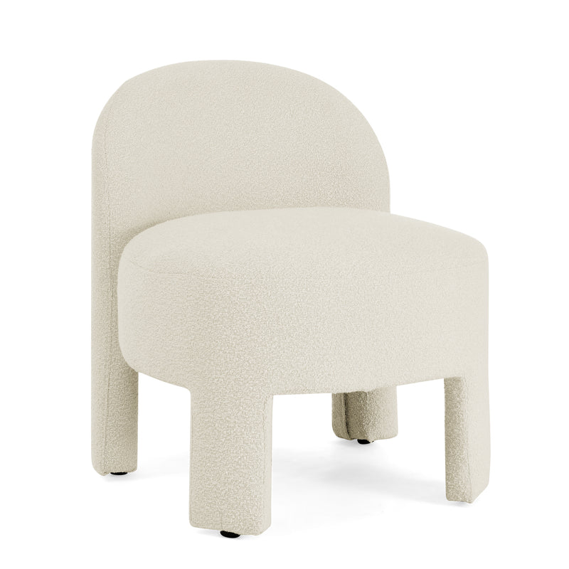 Walker Edison | Minimalist Plush Accent Chair