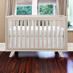 Walker Edison | Wooster Almond Wood Crib Thumbnail