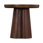 Walker Edison | Stylish Wood Round Side/End Table Thumbnail