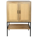 Walker Edison | Rattan Doors Storage Cabinet Thumbnail