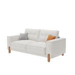 Walker Edison | Modern Teddy Tufted Loveseat Couch Thumbnail