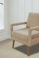 Walker Edison | Mid-Century Chenille Accent Chair Thumbnail