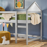 Skyler Contemporary Wood Low Loft Bunk Bed Thumbnail