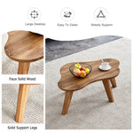 Walker Edison | Modern Minimalist Cloud Shape Coffee Table Set of Two Thumbnail