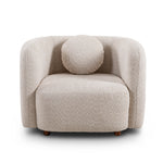 Walker Edison | Boucle Curve Accent Sofa Chair Thumbnail