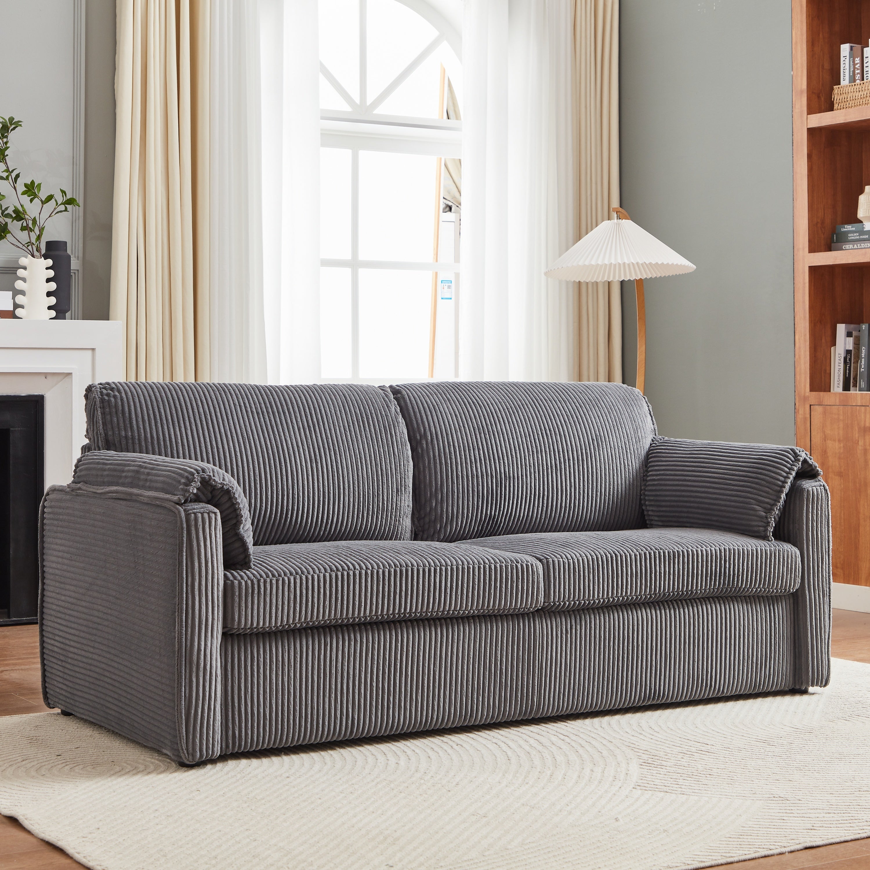 Walker Edison Sleeper Sofa Bed - Thumbnail 2