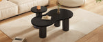 Walker Edison | Cloud Shape Nesting Coffee Table Set of 2 Thumbnail