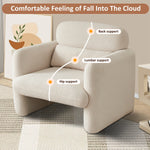 Walker Edison | Teddy Cloud Accent Chair Thumbnail