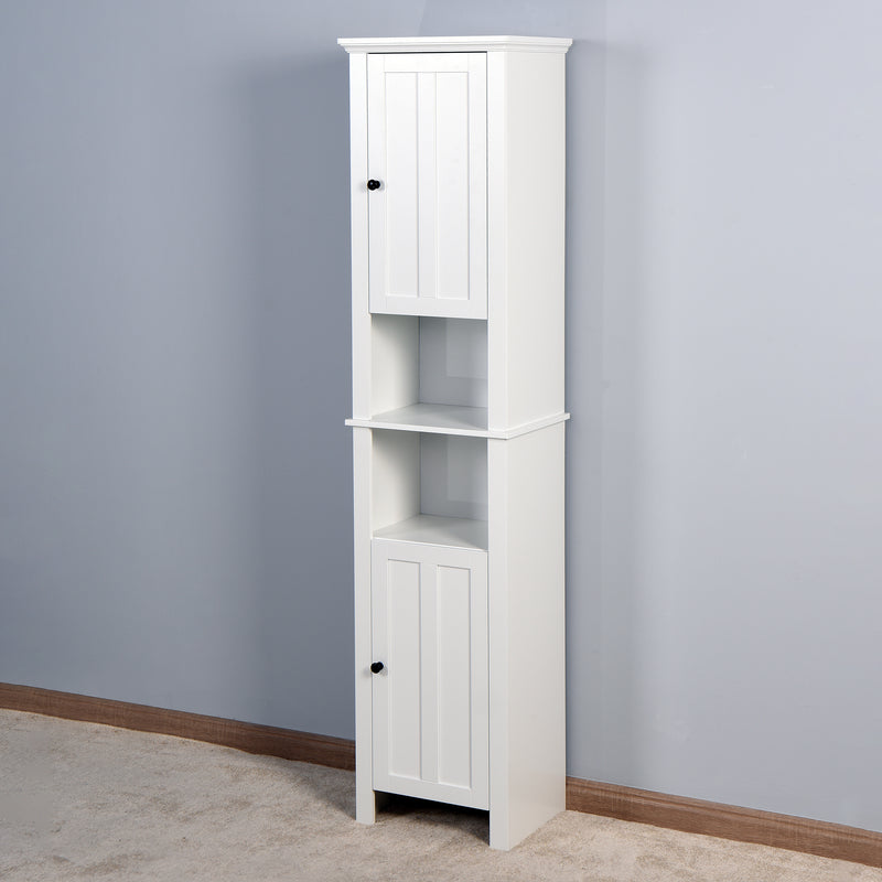 Walker Edison | Tall Slim Storage Cabinet