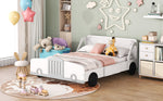 Walker Edison | Full Size Car Shaped Platform Bed Thumbnail