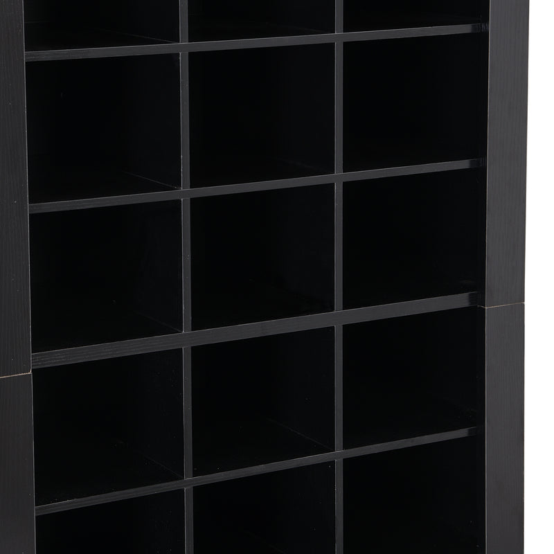 Walker Edison | Contemporary Design 30 Shoe Cubby Storage Cabinet