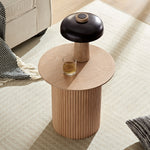 Walker Edison | Fluted Side Accent Table Thumbnail