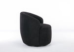 Walker Edison | Teddy Swivel Barrel Accent Chair Thumbnail