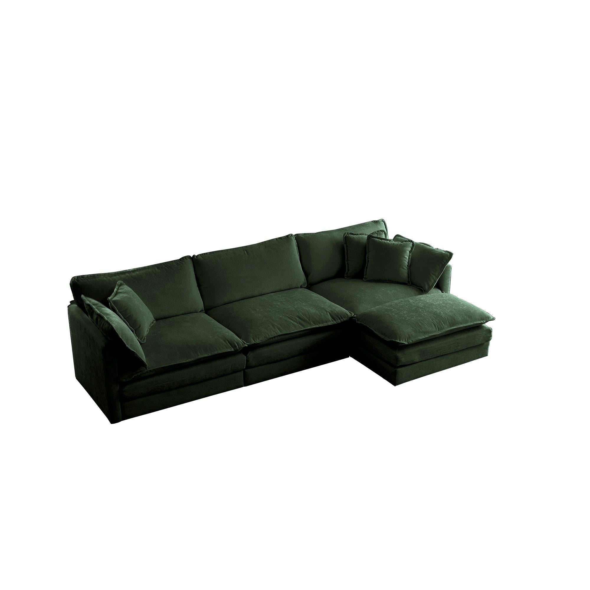 Walker Edison Chenille Modular Couch