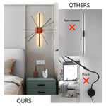 Walker Edison | Minimalist 2-Pack Modern LED Wall Sconce Thumbnail