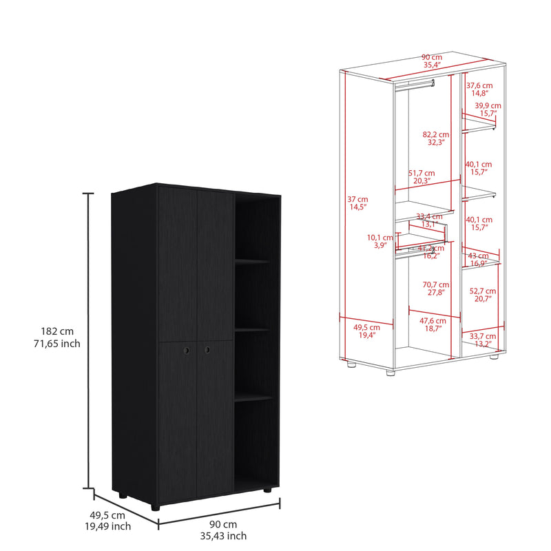 Walker Edison | Wardrobe Armoire