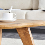 Walker Edison | Modern Minimalist Cloud Shape Coffee Table Set of Two Thumbnail