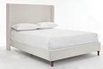 Walker Edison | Harper Tall 54" Headboard Upholstered Queen Bed Thumbnail