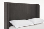 Walker Edison | Velvet Tall 54" Headboard Upholstered Queen Bed Thumbnail