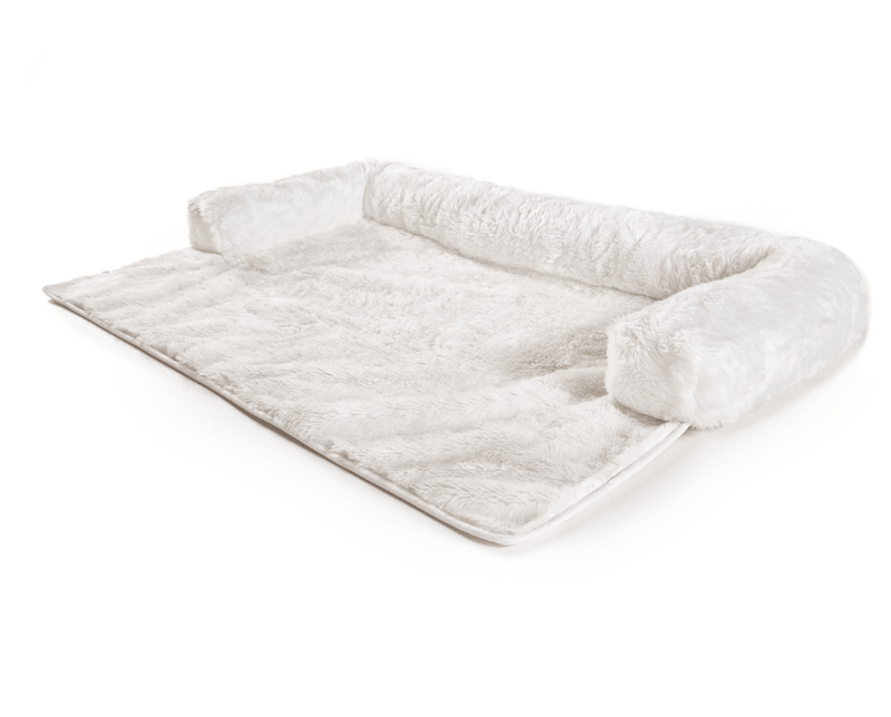 Paw - PupProtector™ Waterproof Couch Lounger - Polar White Dog Beds Paw.com 