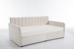 Walker Edison | Velvet Upholstered Daybed with Storage Thumbnail