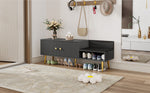 Walker Edison | Modern Entryway Shoe Storage Bench Thumbnail