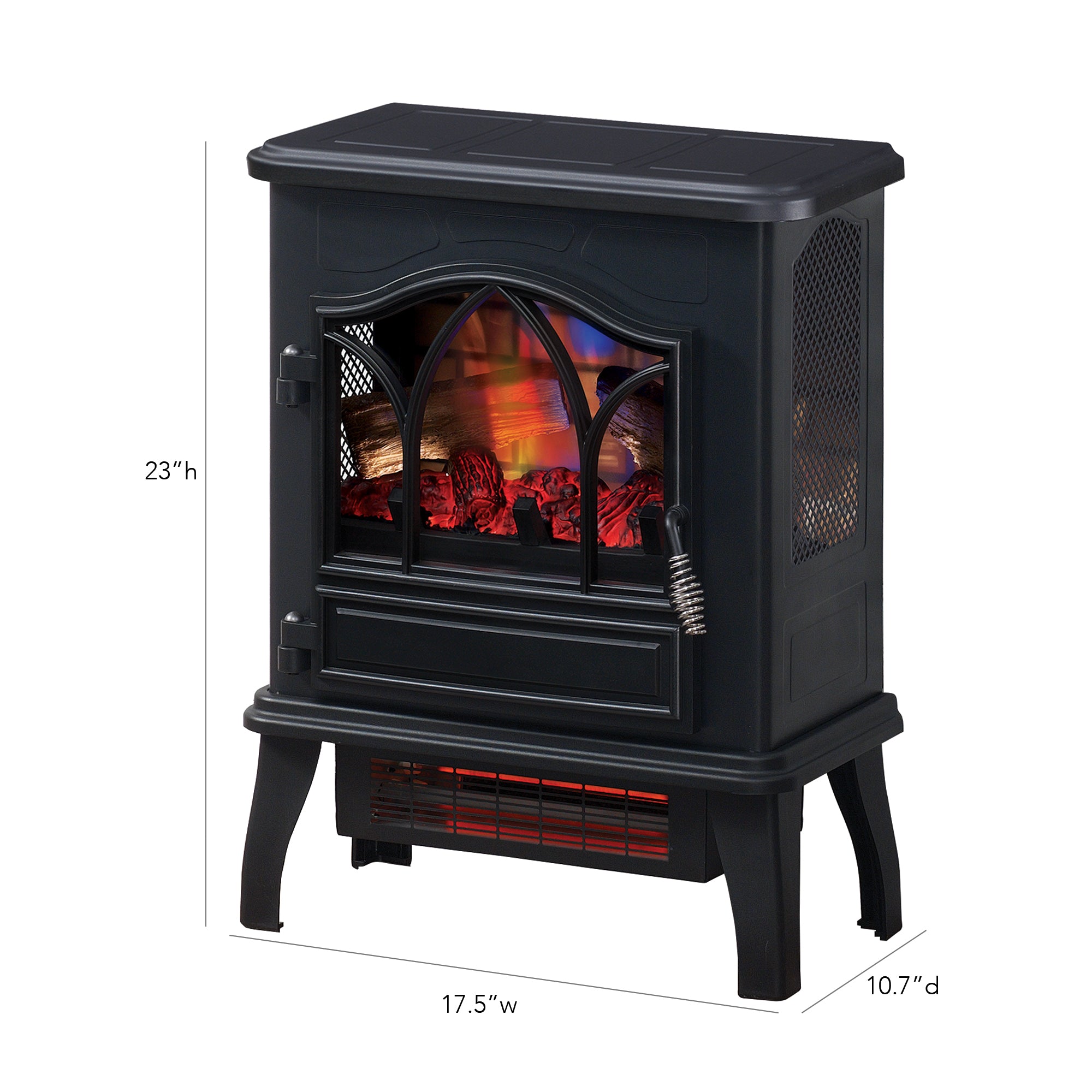 duraflame® 3D Flame Effect Electric Infrared Portable Fireplace