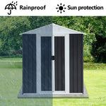 Walker Edison | Outdoor Waterproof Storage Shed Thumbnail