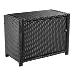 Walker Edison | Outdoor Wicker Spa Surround Frame Thumbnail