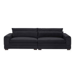 Walker Edison | Black 104" Modern Sofa Thumbnail